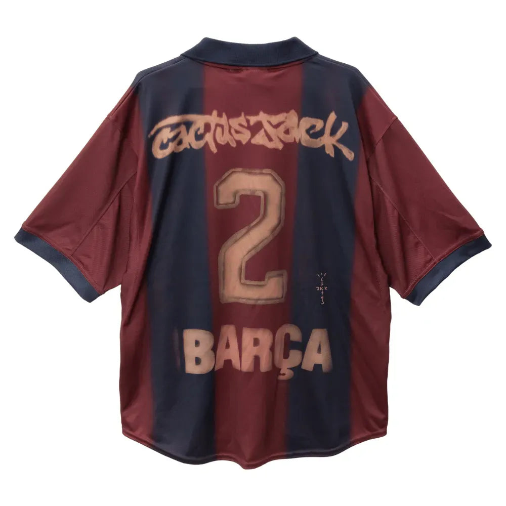 Travis Scott x FC Barcelona Retro 2000/01 Home Skeleton
