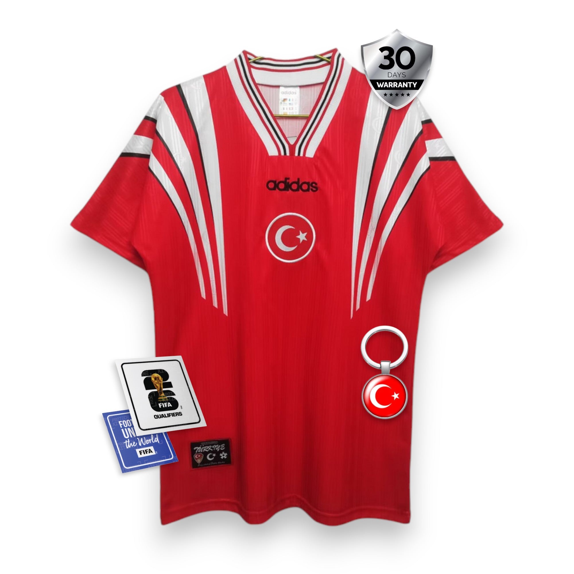 Turkey 1990 Home Jersey - Retro Version