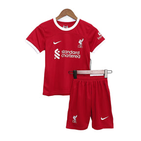 Kids Liverpool Home Kit 2023/2024