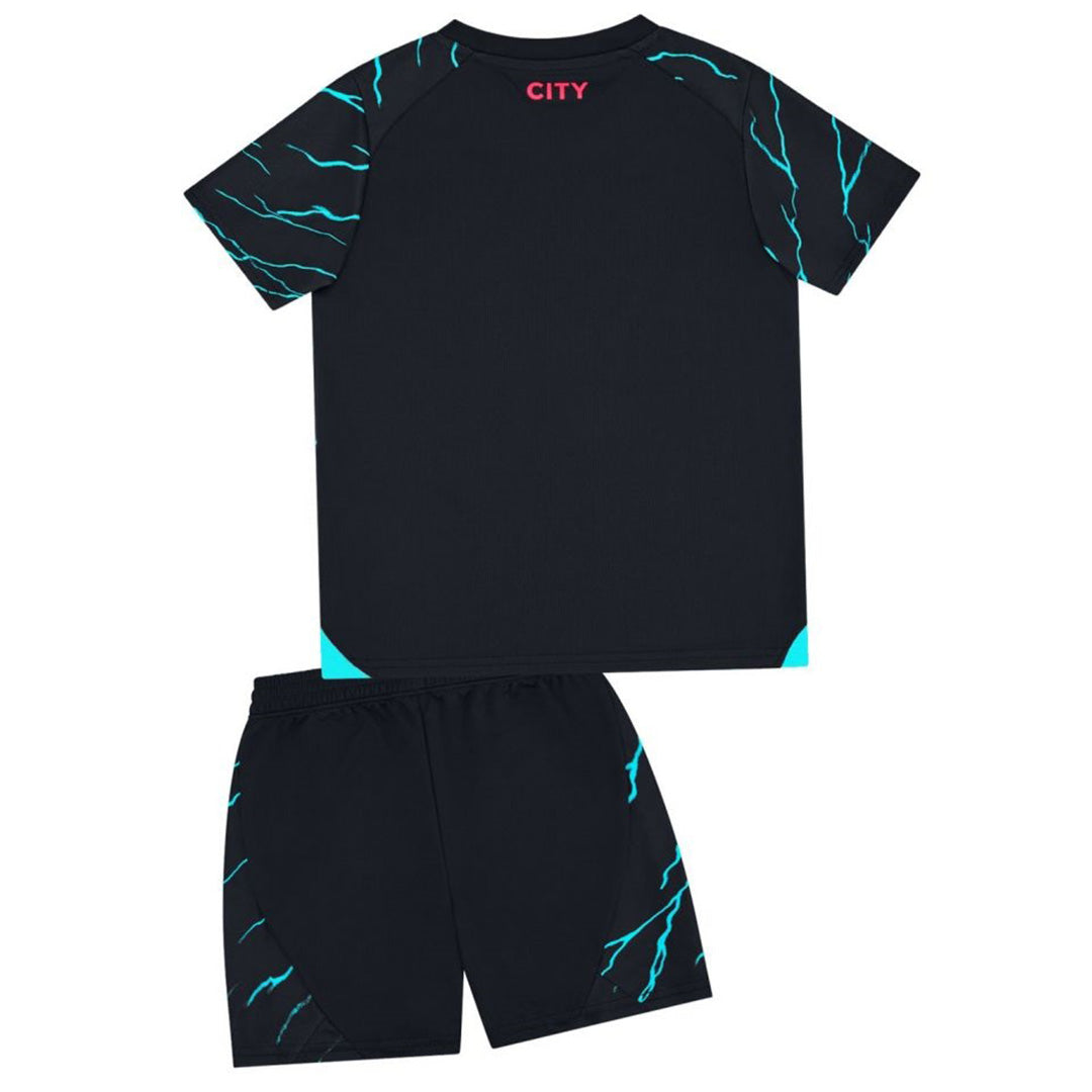 Kids Manchester City Third Kit 2023/2024