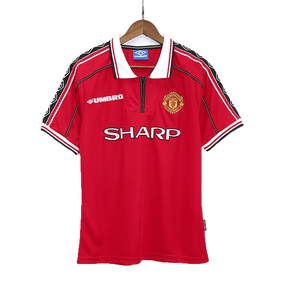 BECKHAM #7 Manchester United Retro Jersey Home 1999/00