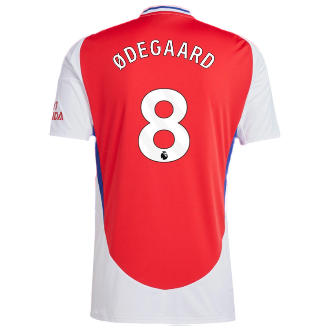 #8 Oodegard Arsenal Home Jersey 24/25 - Red and White