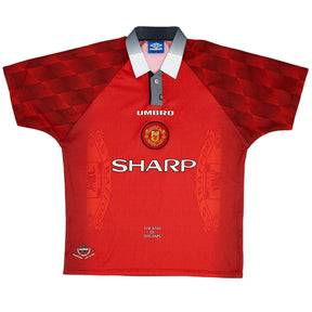 SCHOLES #18 Manchester United Retro Jersey Home 1996/97