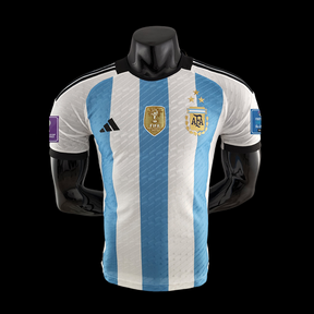 Argentina Copa del Mundo Camiseta 2022 - Versión Jugador