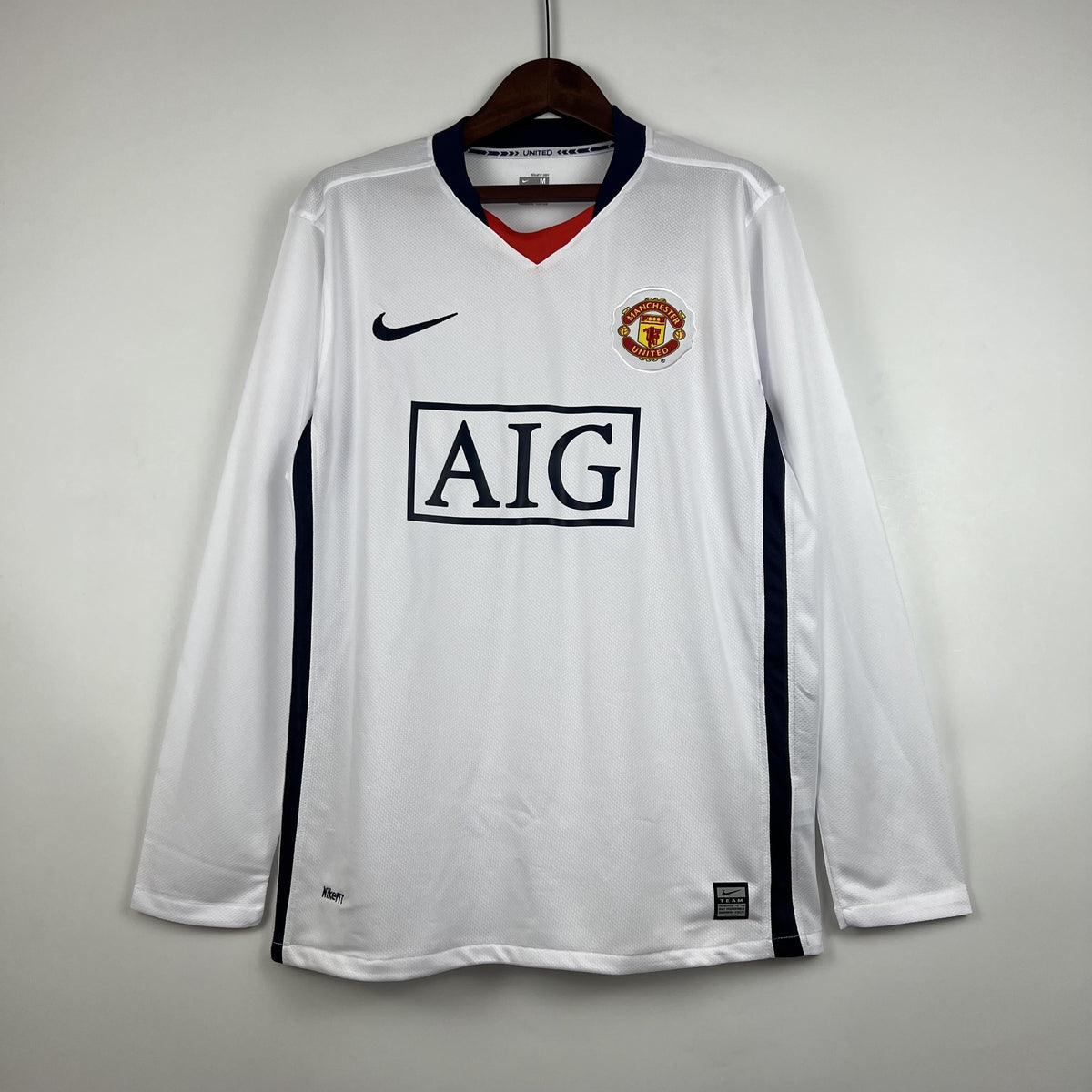 Manchester United Retro Jersey white 2007/08