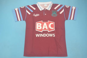 West Ham United Retro Home Jersey 1991/1992