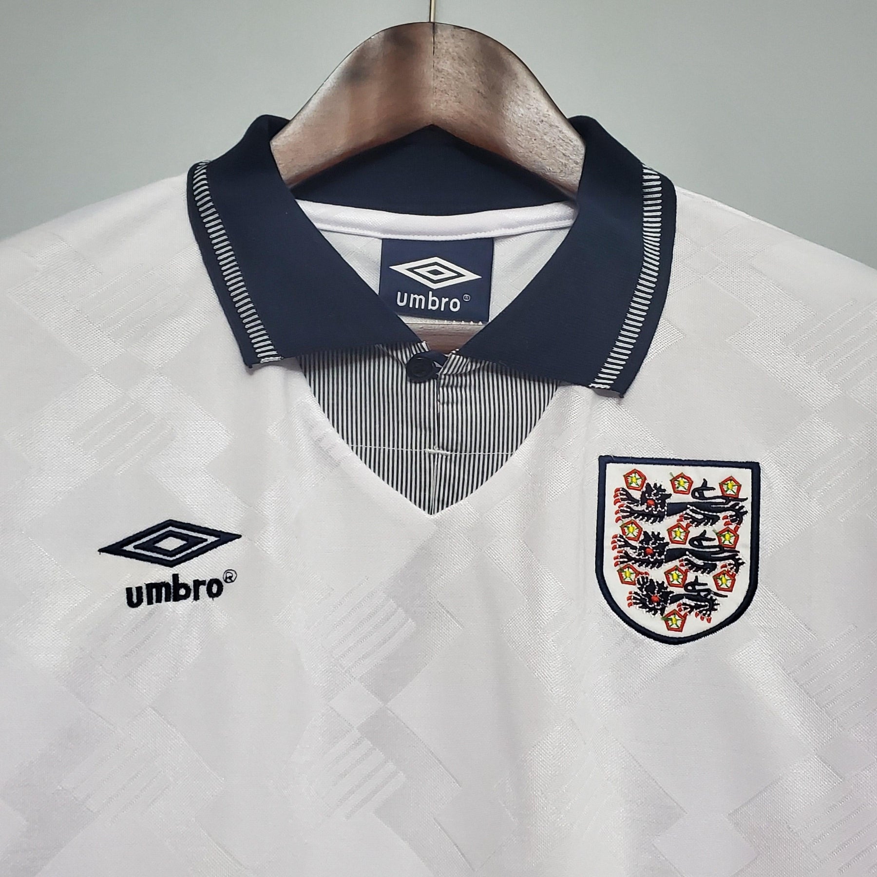 England Retro Home Jersey 1990