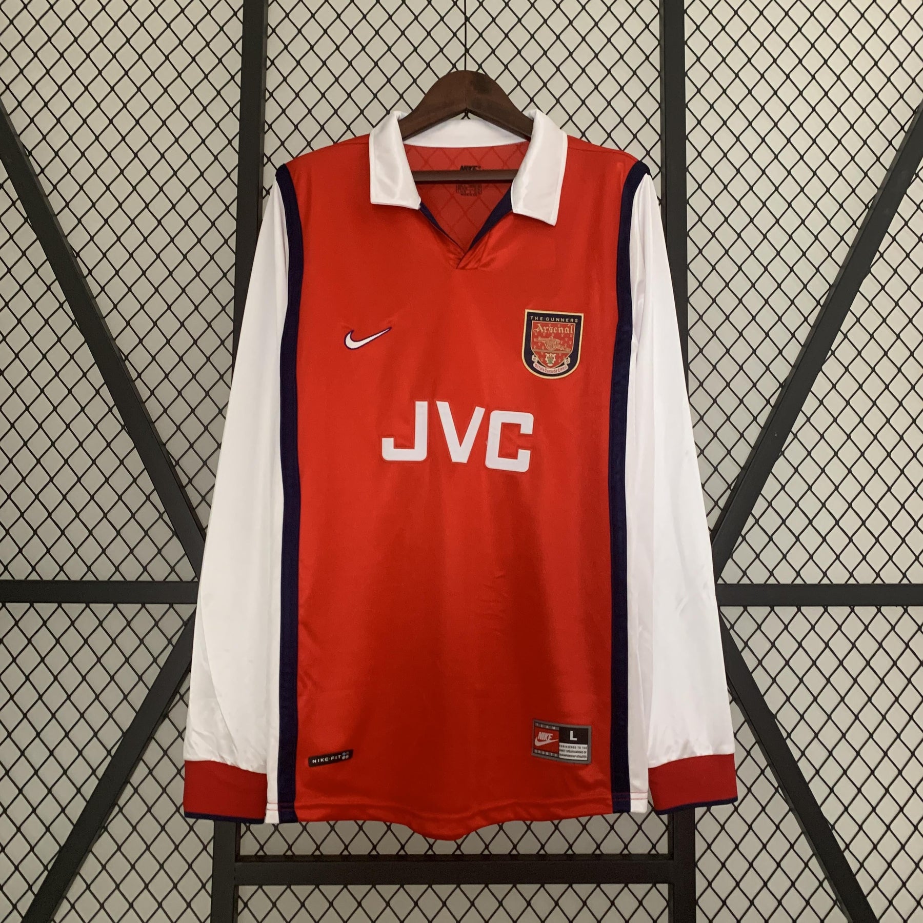 Arsenal Retro Jersey home 1998/99 - Long Sleeve