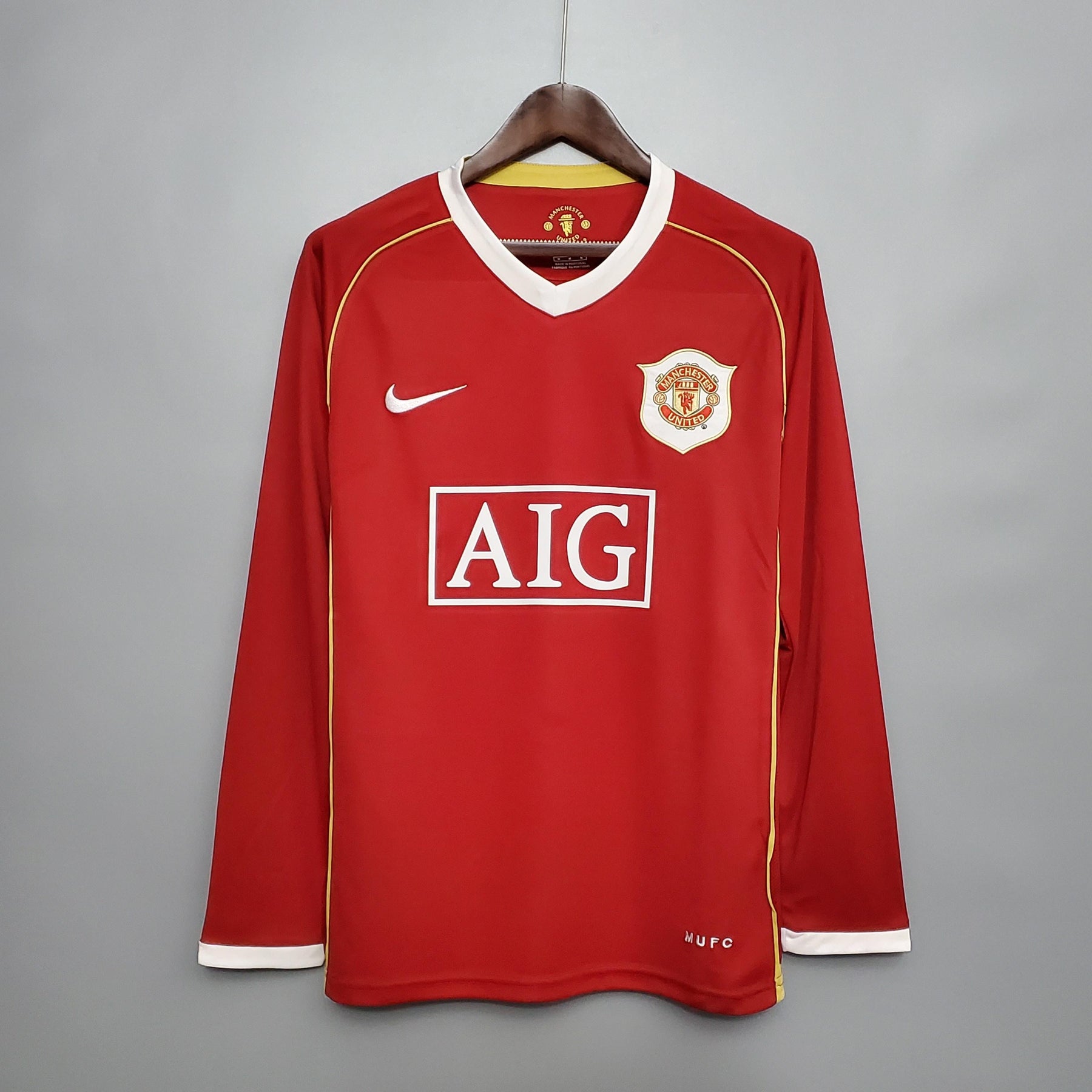 Manchester United Retro Jersey home 2006/07 - Long Sleeve