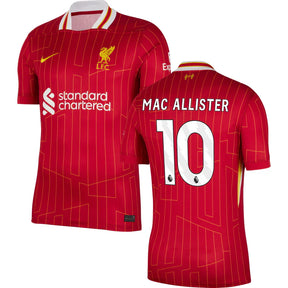 #10 Mac Allister Jersey Liverpool Home 2024/2025