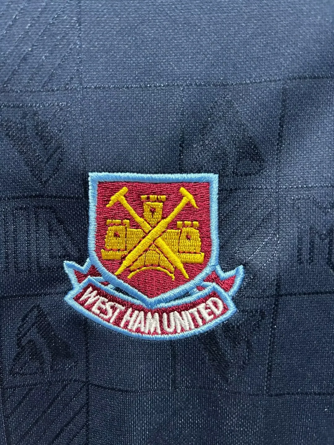 West Ham United Retro Iron Maiden Jersey 1999