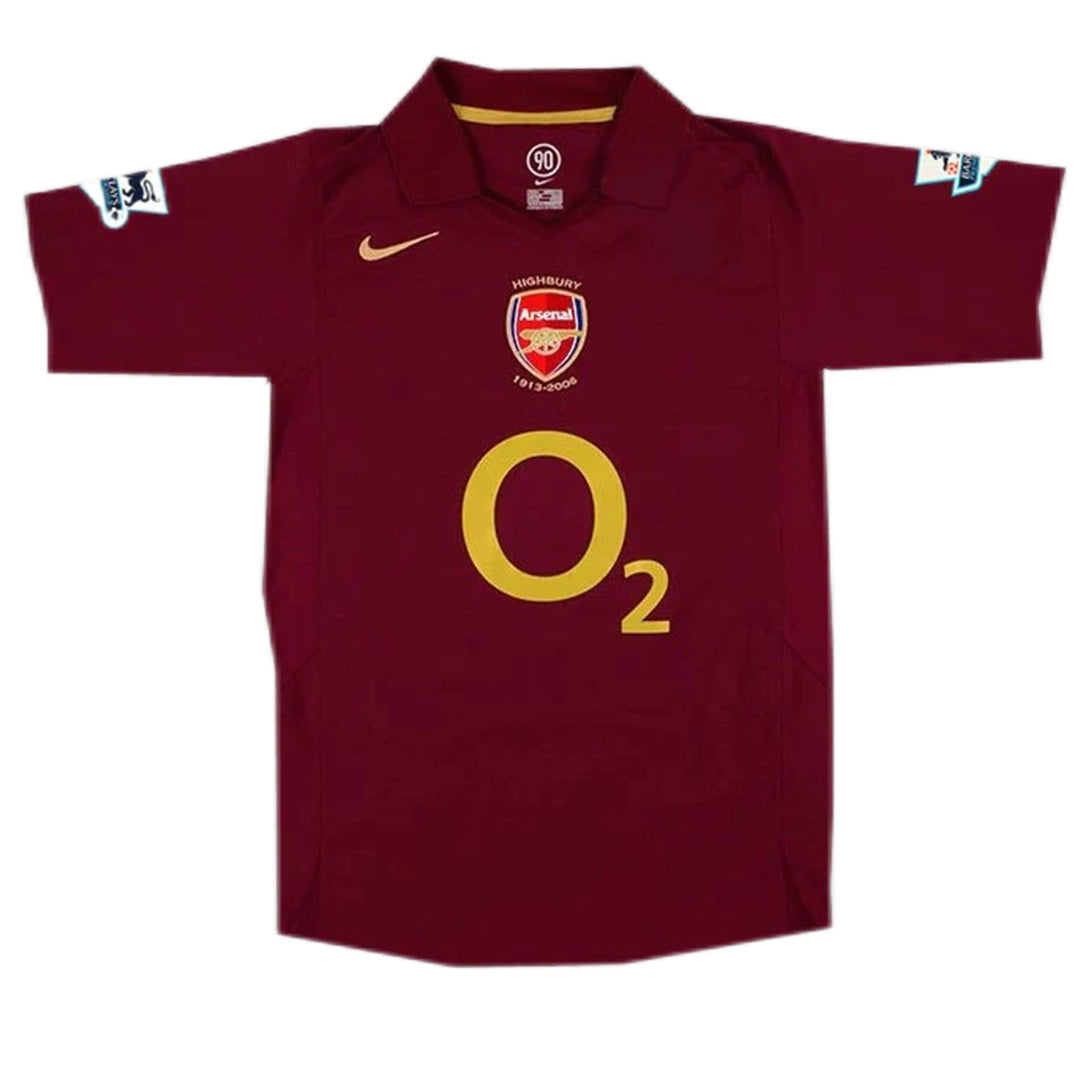 HENRY #14 Arsenal Retro Jersey Home 2005/06