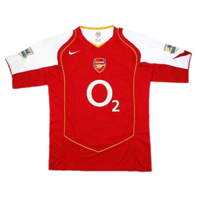 BERGKAMP #10 Arsenal Retro Jersey Home 2004/05