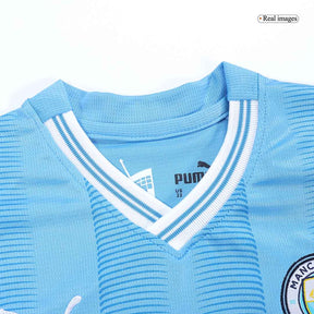 Kids Manchester City Home Kit 2023/2024