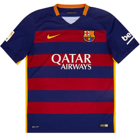 Camisa Barcelona Retro Home Neymar JR 2015/2016