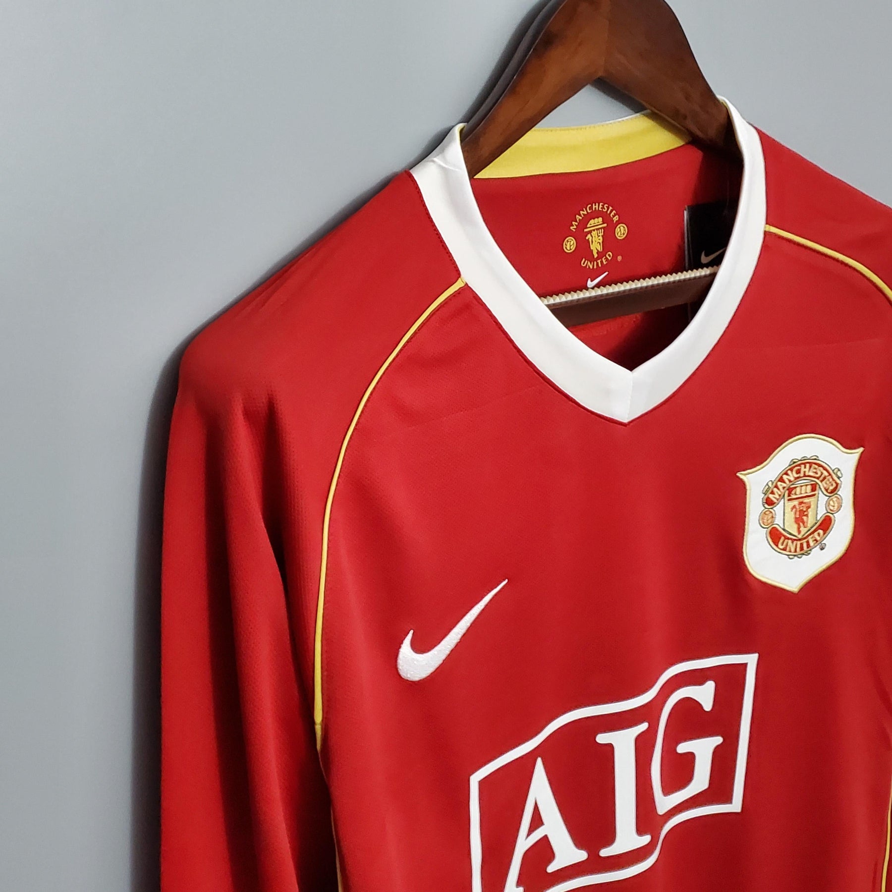 Manchester United Retro Jersey home 2006/07 - Long Sleeve