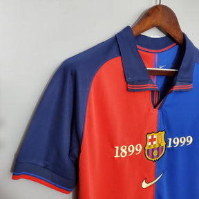 Barcelona Retro 100th Anniversary Jersey 1999