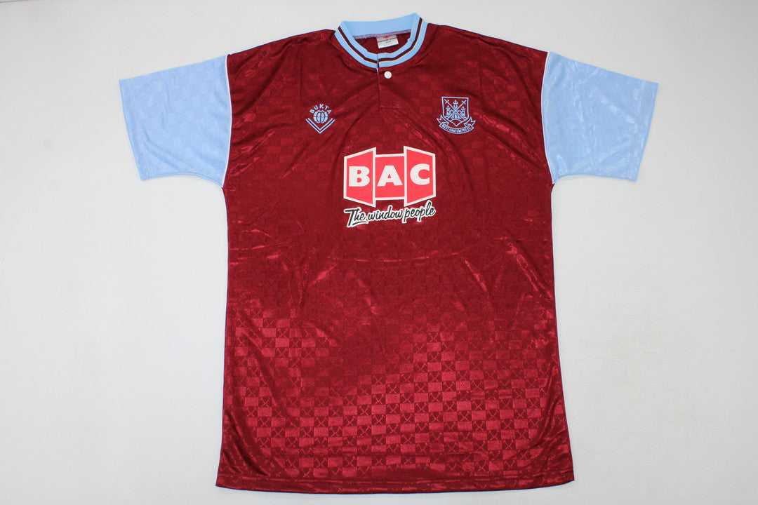 West Ham United Retro Home Jersey 1989/1990