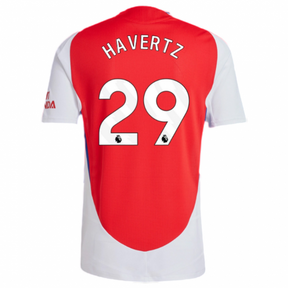 #29 Havertz Arsenal Home Jersey 2024/2025 - Red and White