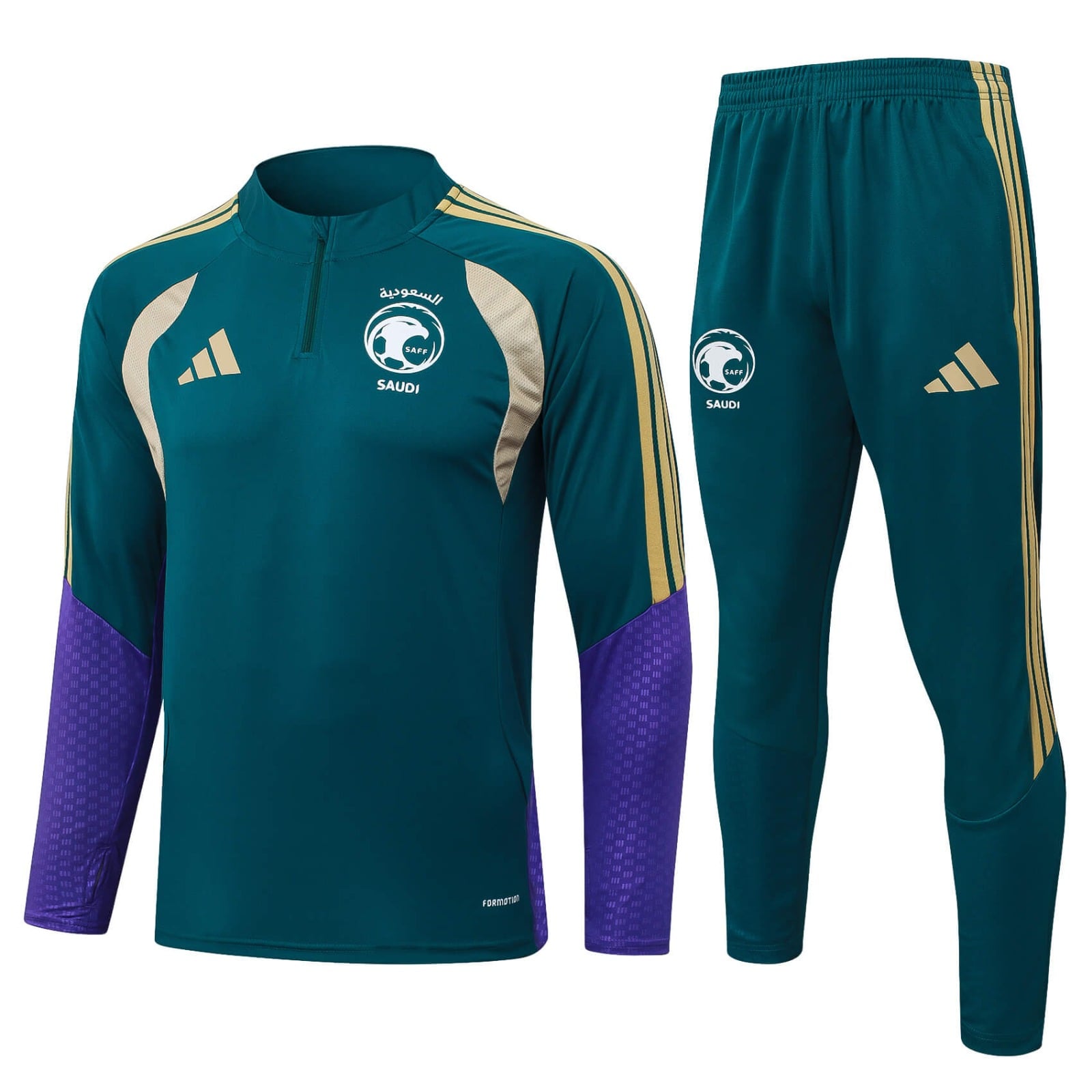 Saudi Arabia 2026 Half-Zip Tracksuit