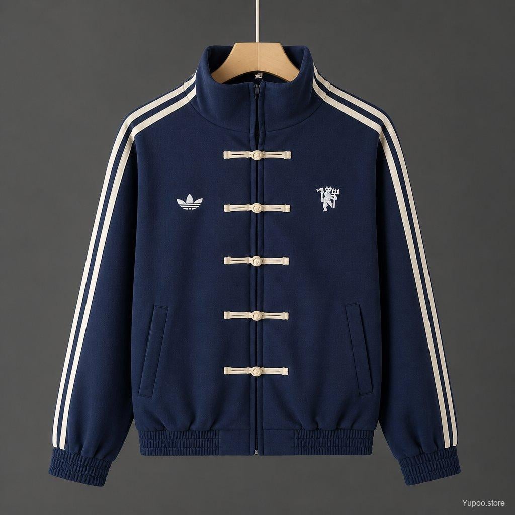 Manchester United 2026/27 Navy Track Jacket