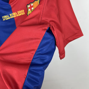 Barcelona Retro Home UEFA Champions League Jersey 2008/2009