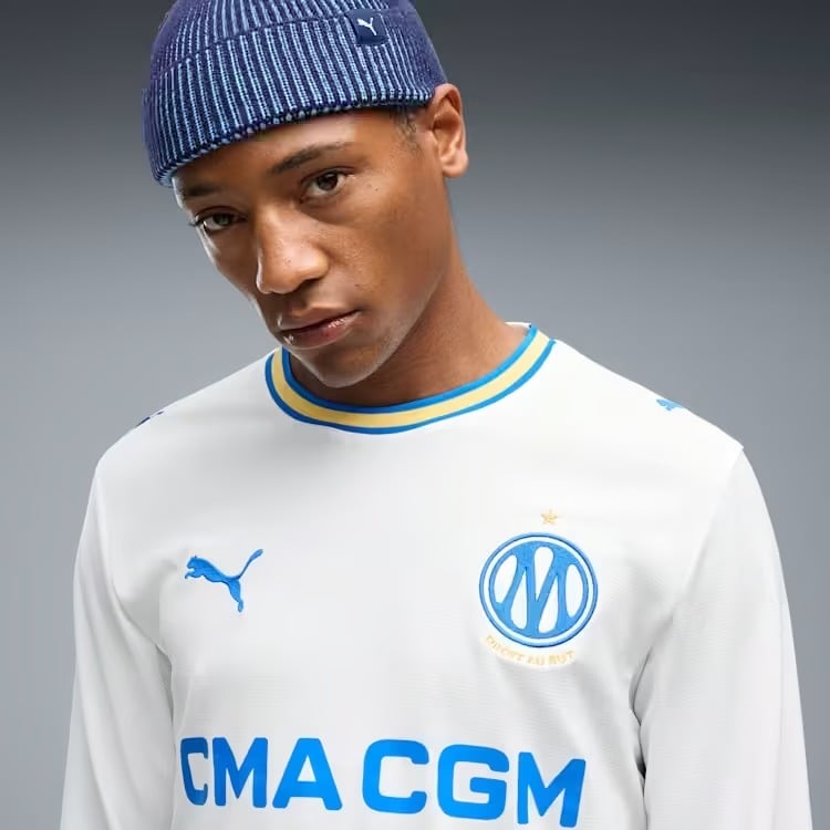 Olympique de Marseille 2026/27 Home Long Sleeve Jersey