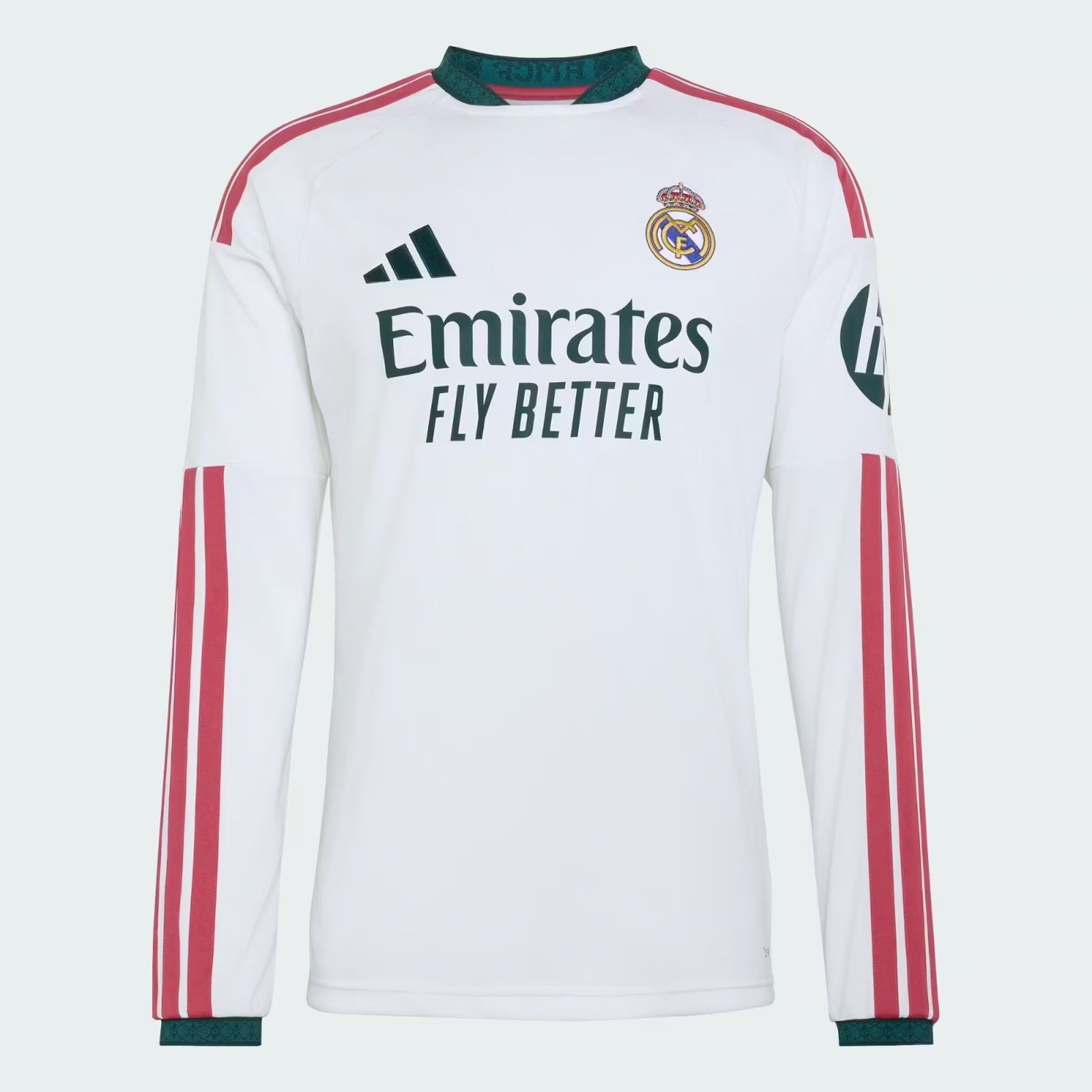 Real Madrid 2026/27 Home Long Sleeve Jersey