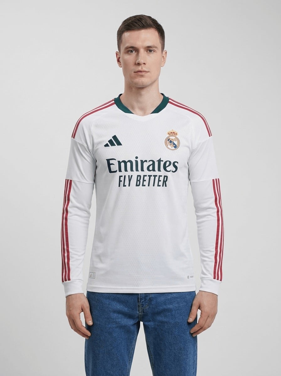 Real Madrid 26/27 Home Long Sleeve Player Jersey