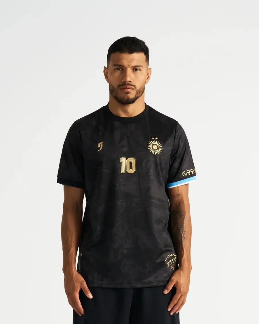 Argentina 2026/27 Maradona Special Edition Black Jersey