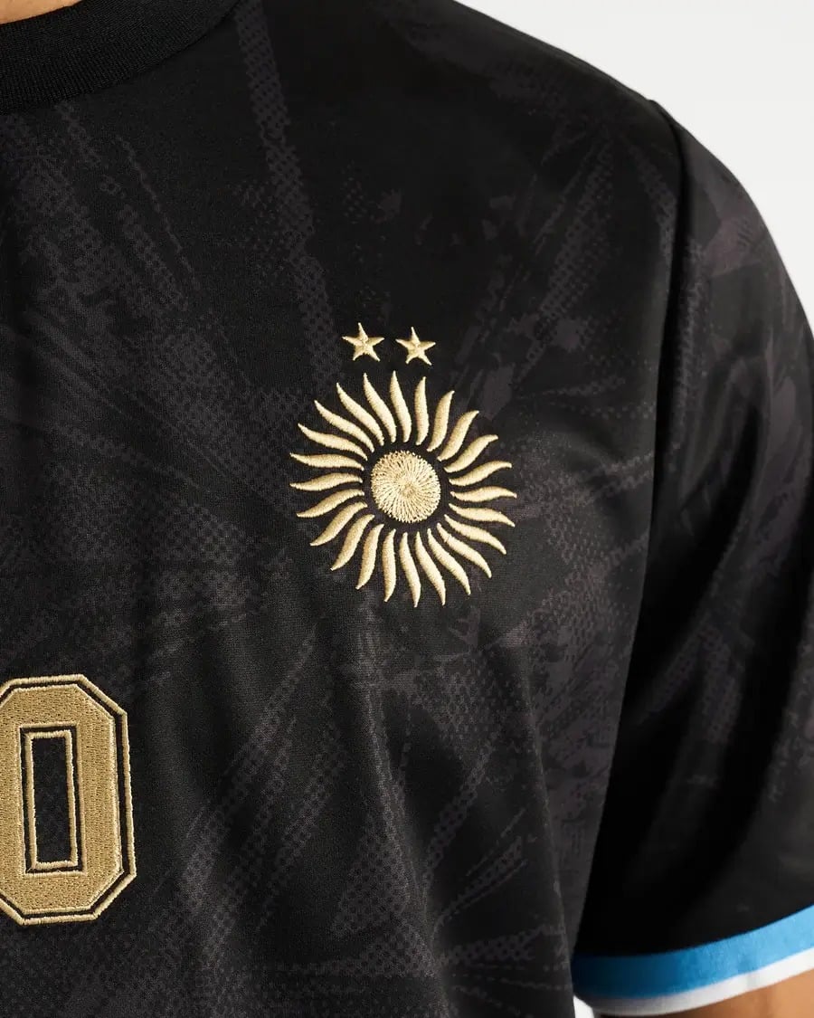Argentina 2026/27 Maradona Special Edition Black Jersey