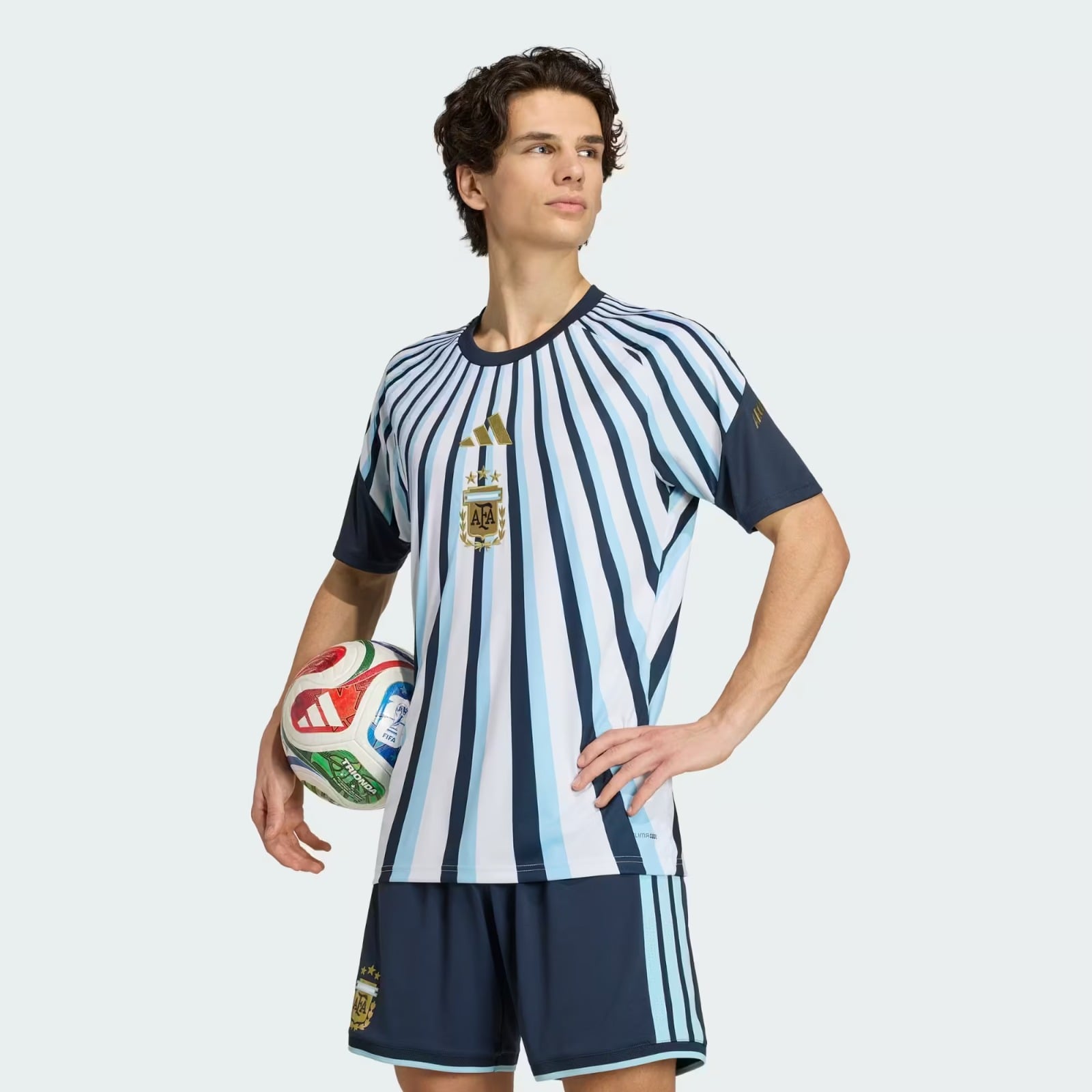 Argentina 2026/27 Pre-Match Jersey and Training Shorts Set