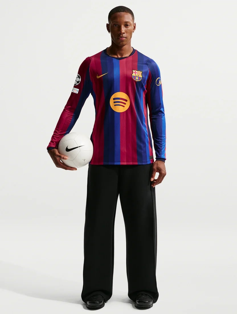 Barcelona 2026/27 Home Long Sleeve Jersey