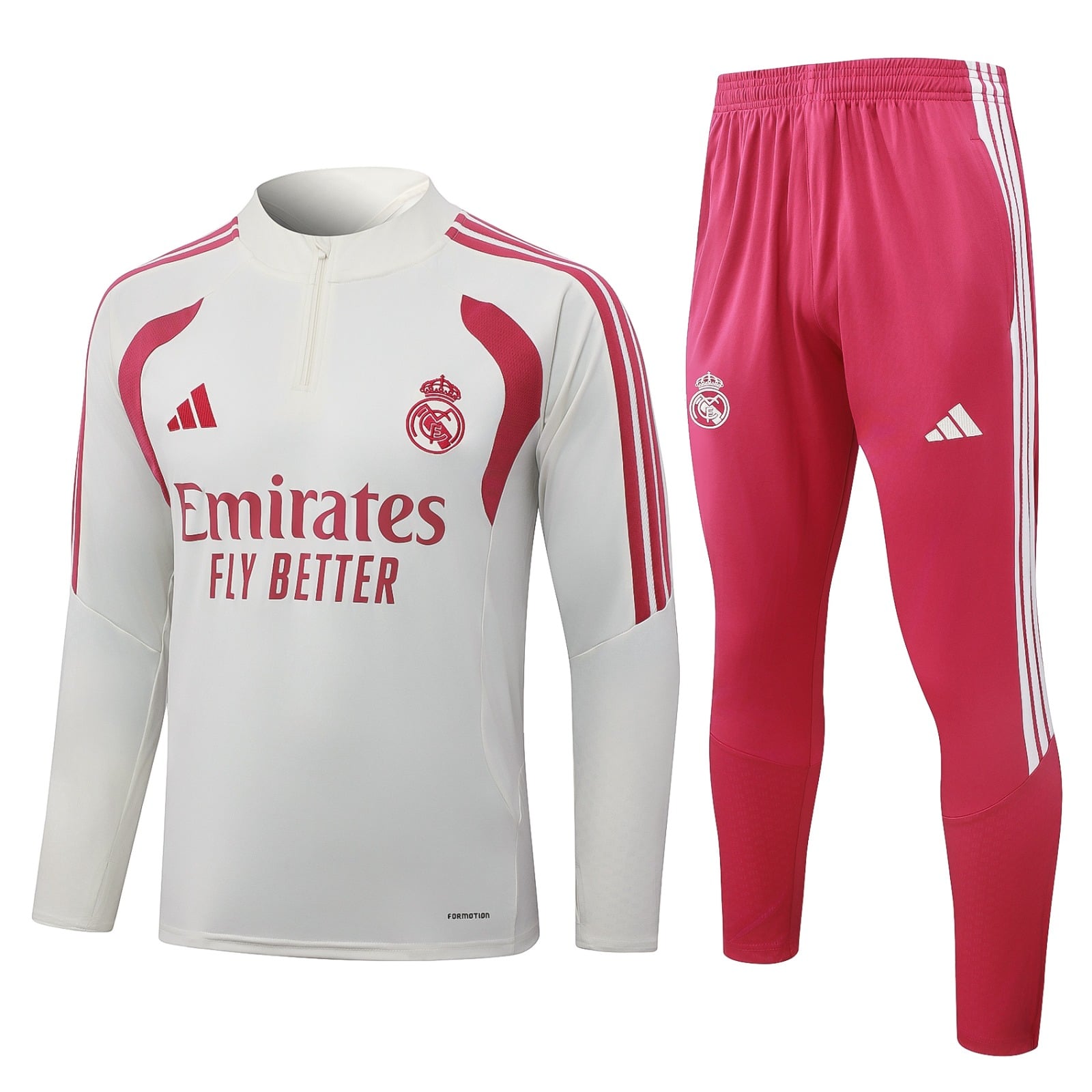 Real Madrid 2026/27 Half-Zip TrackSuit
