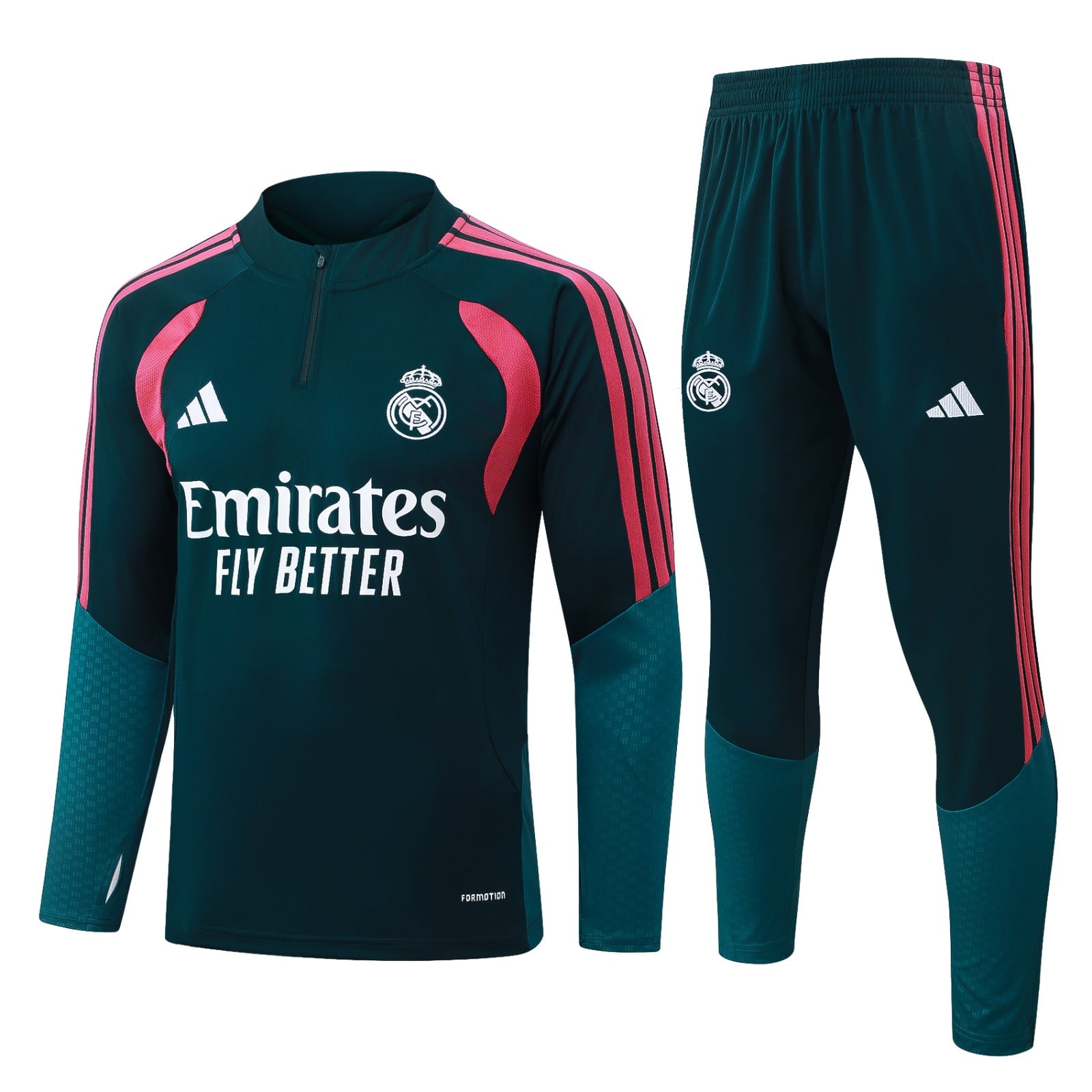Real Madrid 2026/27 Half-Zip Tracksuit