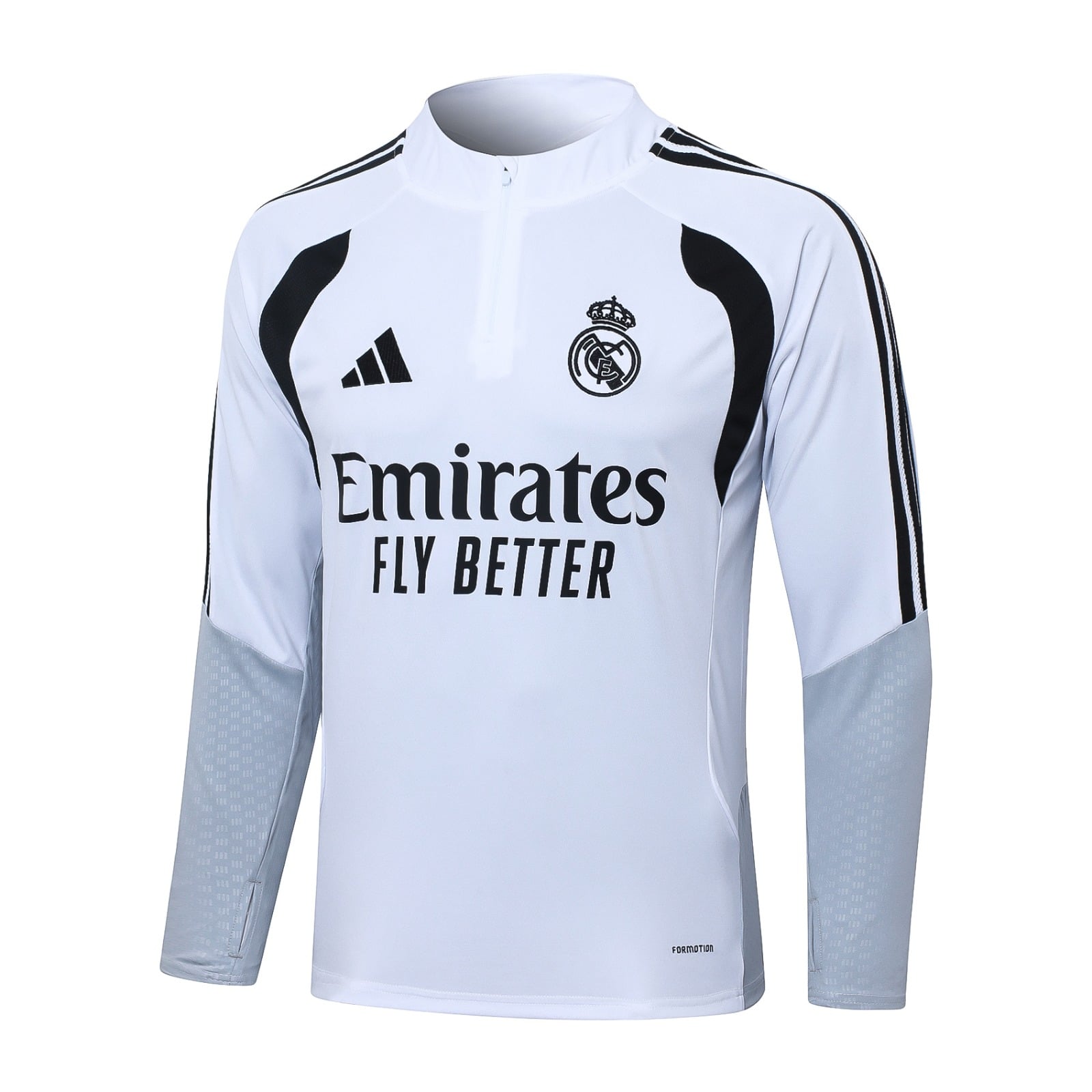 Real Madrid 2026/27 Half-Zip Tracksuit