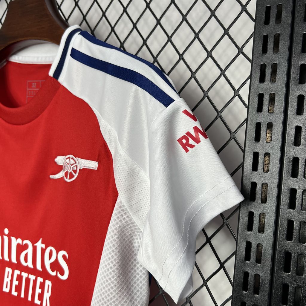 Kids Arsenal Home Kit 24/25 - Red and White