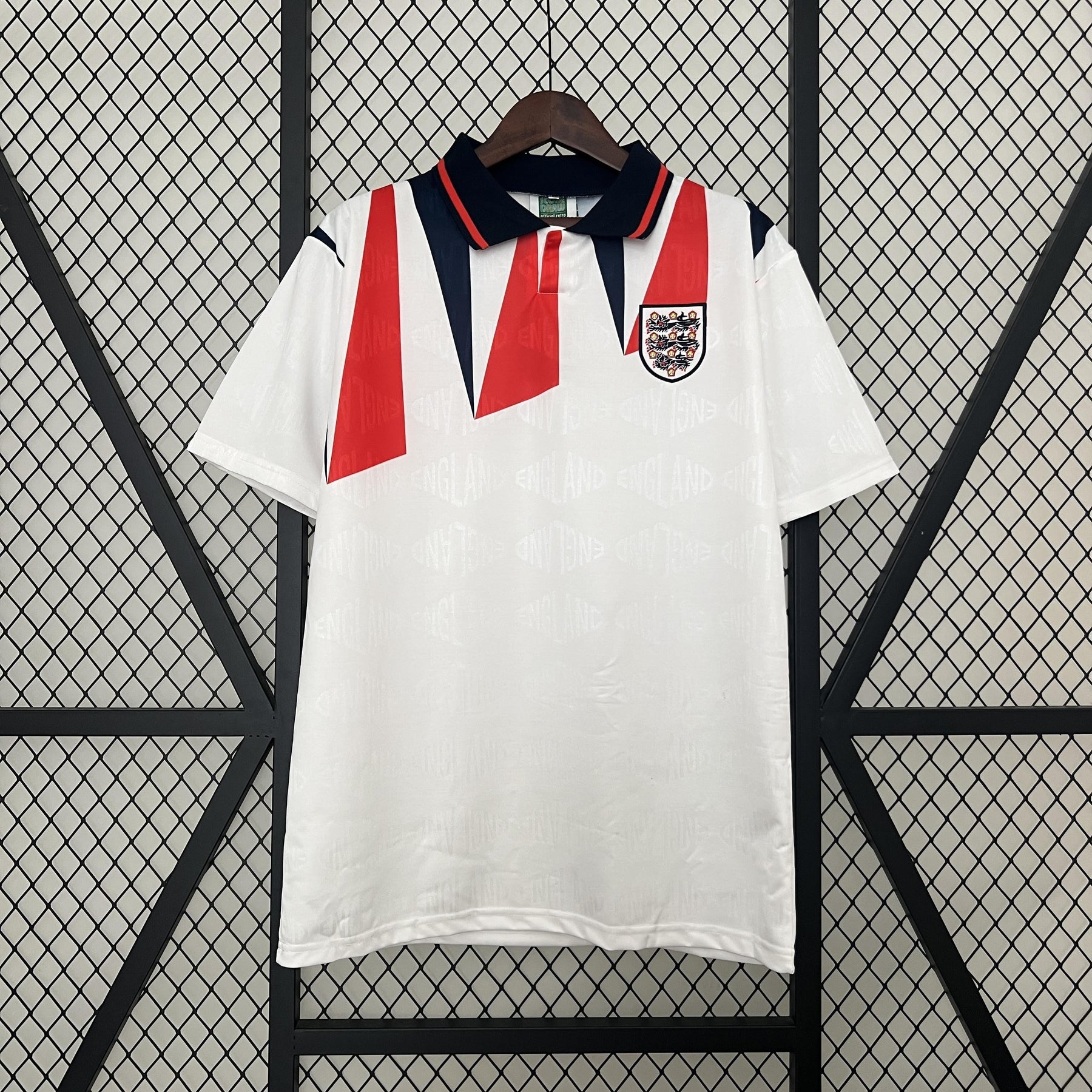 England Retro Home Jersey 1992