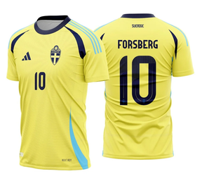 #10 Fosberg Sweden Home Jersey 2024/2025