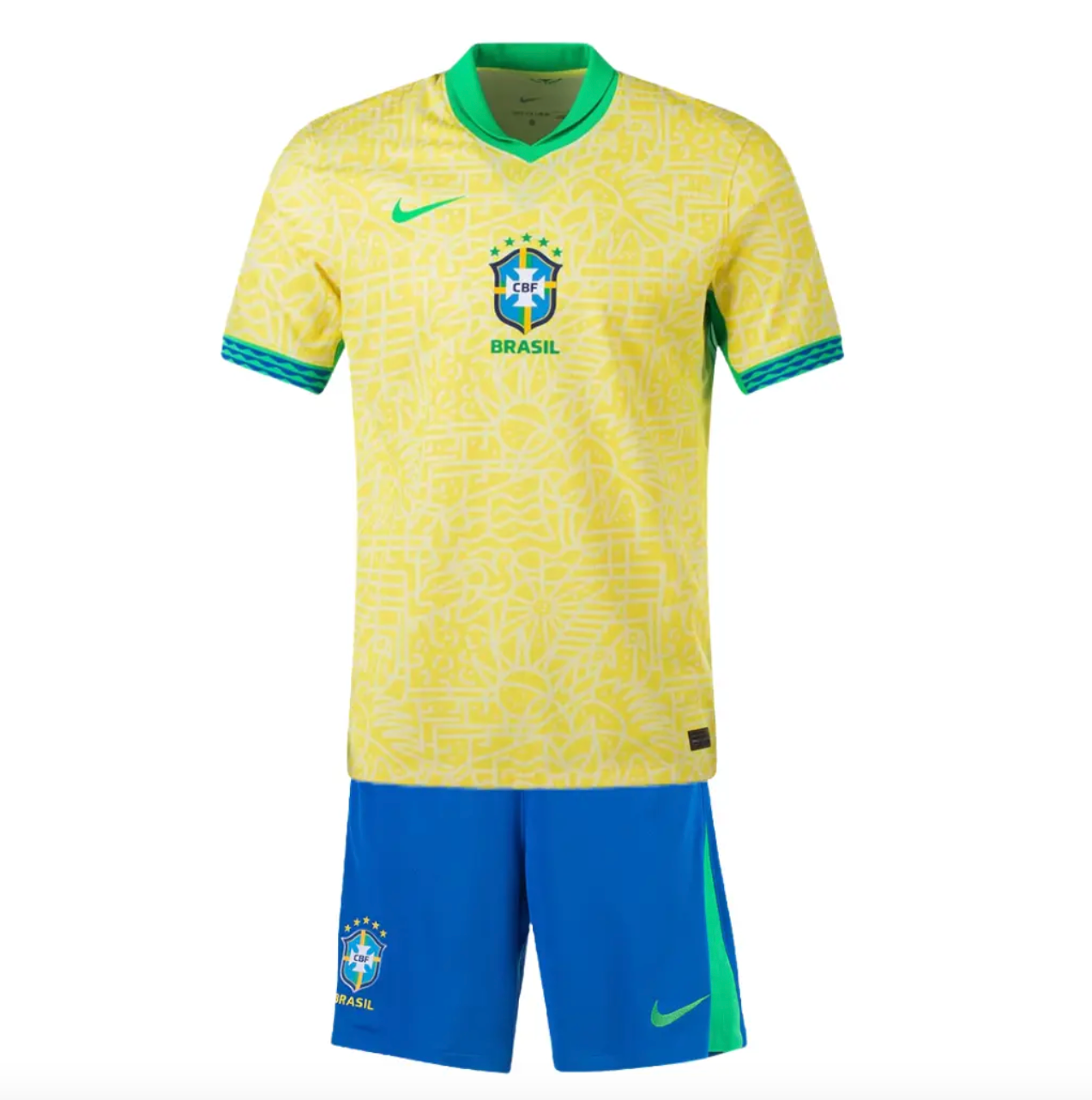 Kids Brazil Home Kit 2024/2025