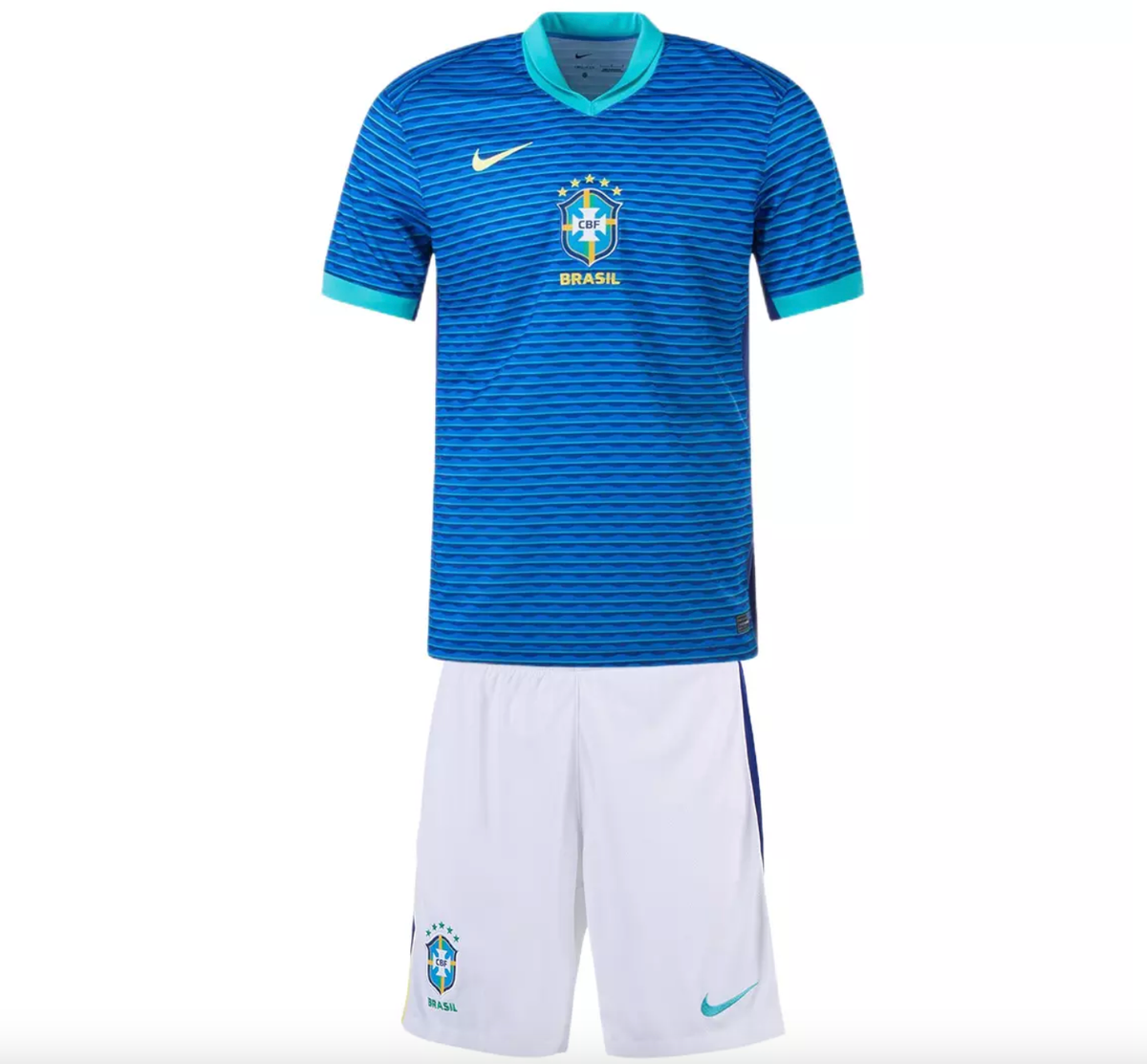 Kids Brazil Away Kit 2024/2025