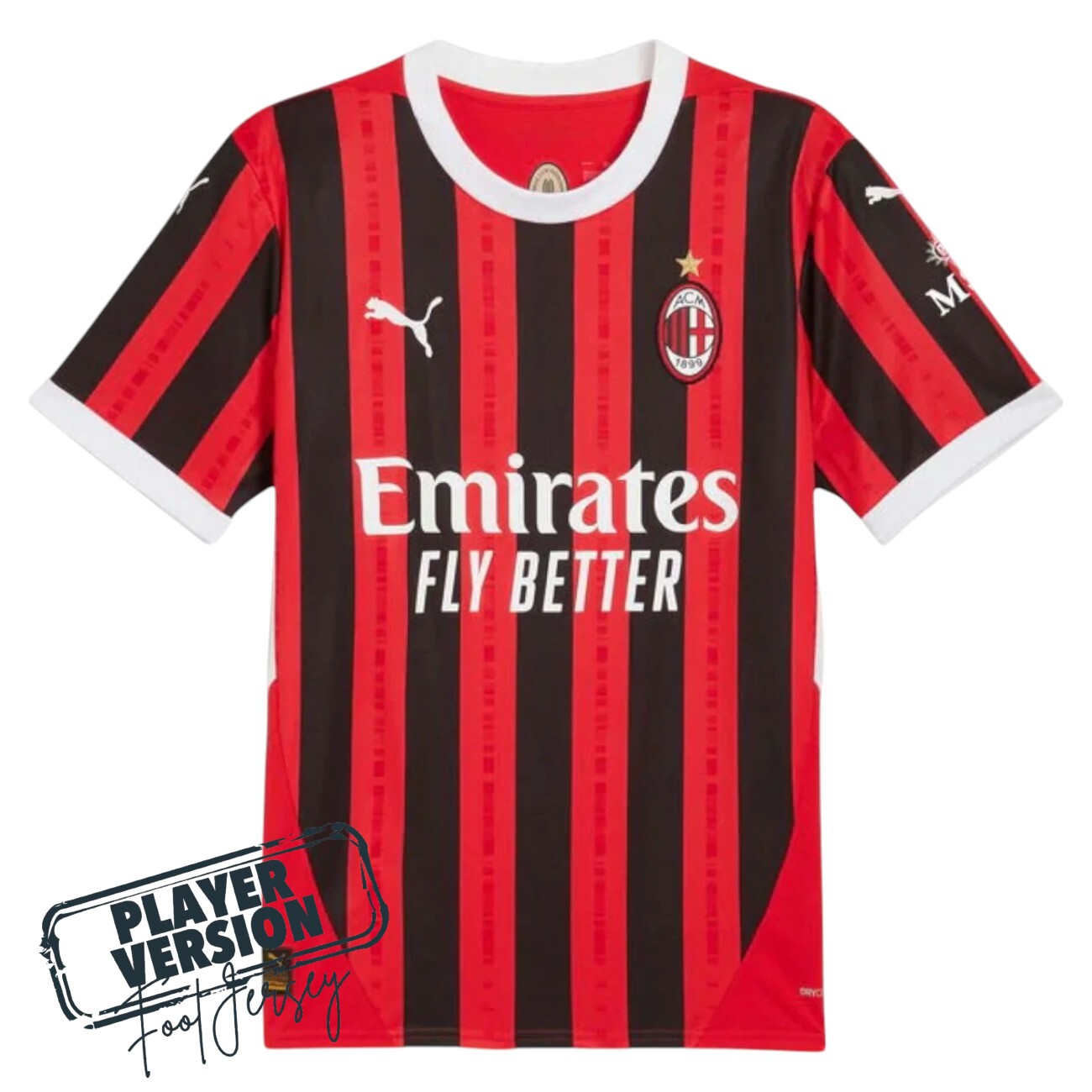 AC Milan Player Home Jersey 2024/2025