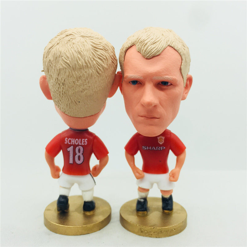 Manchester United #18 Scholes Doll 1998/99 Season