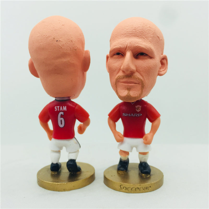 Manchester United #6 Jaap Stam Doll 1998/99 Season