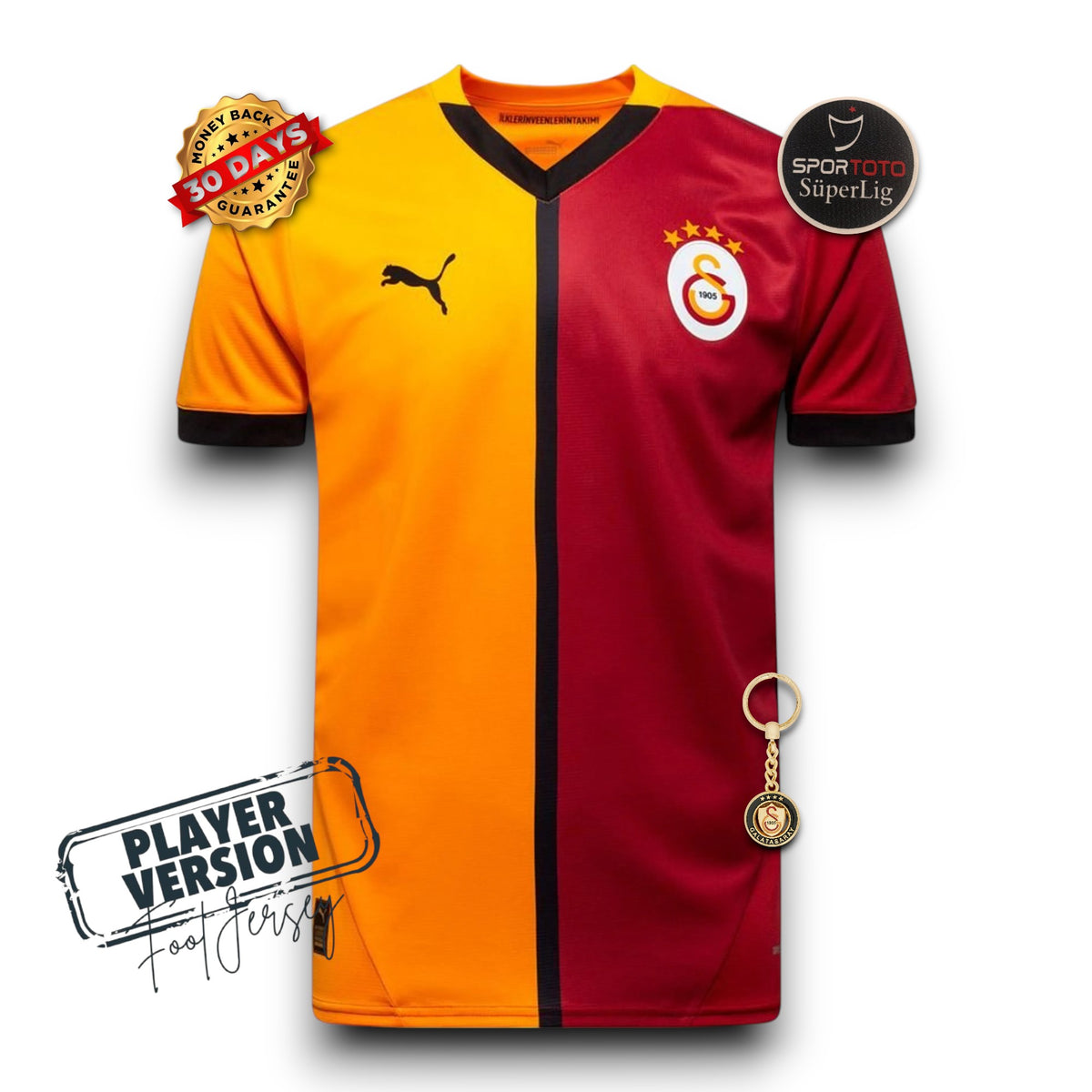 Galatasaray Home Player Jersey 2024/2025