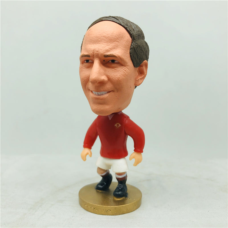 Manchester United #9 Bobby Charlton Joint Doll Classic Season