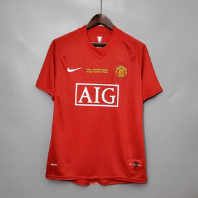 Manchester United Retro Jersey home 2007/08