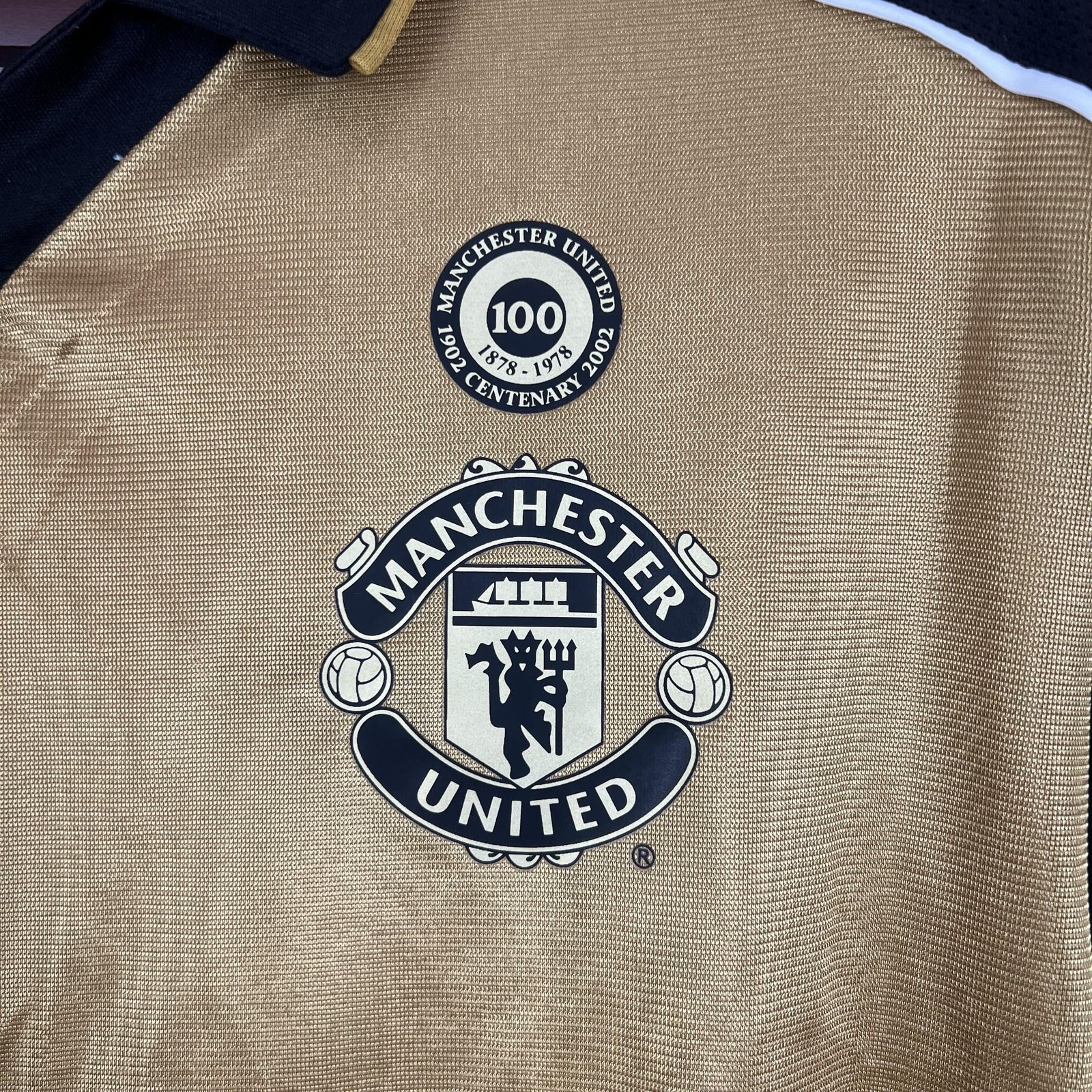 Retro Home 01/02 Men's Long Sleeve 100th Anniversary Jersey