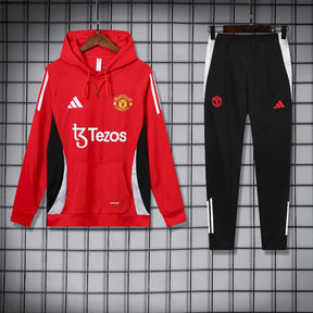 Manchester United 24/25 Hoodie training sweatshirt III