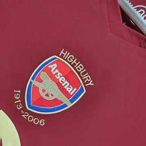 Arsenal Retro Jersey home 2005/2006